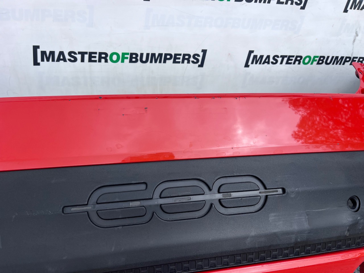 Fiat 600 Electric Hatchback 2024-2026 Rear Bumper 4 Pdc Genuine [f711]