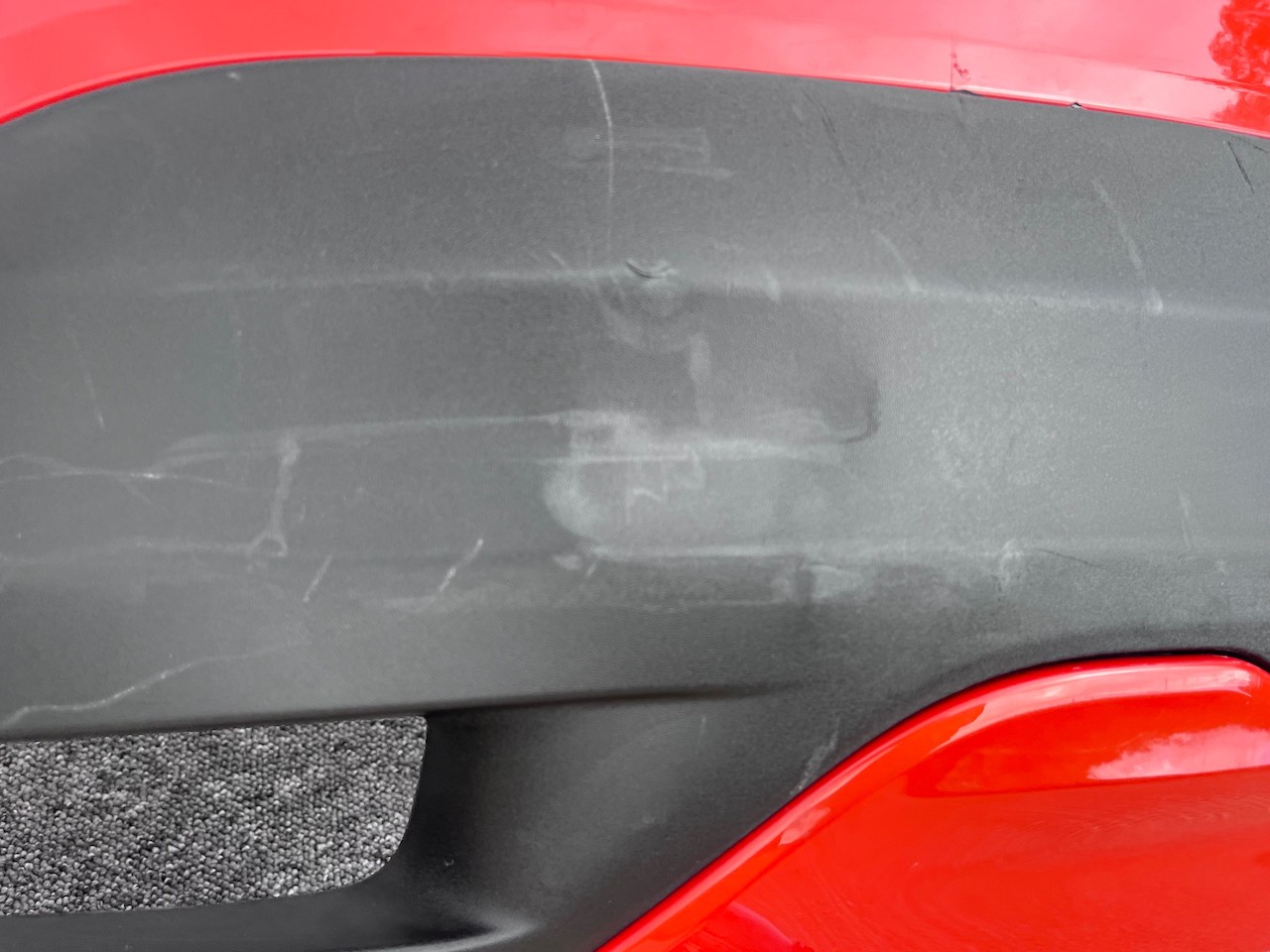 Fiat 600 Electric Hatchback 2024-2026 Rear Bumper 4 Pdc Genuine [f711]