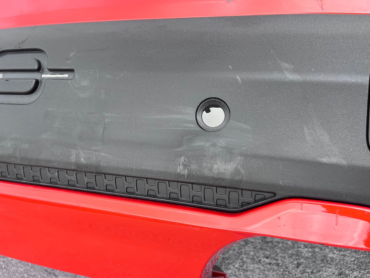 Fiat 600 Electric Hatchback 2024-2026 Rear Bumper 4 Pdc Genuine [f711]