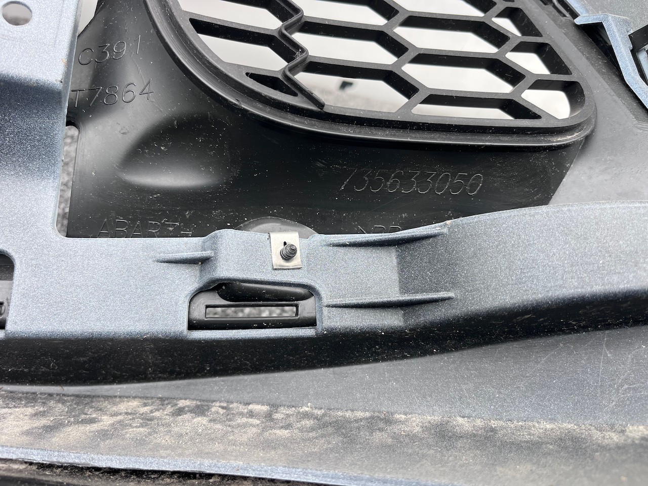 Fiat 500 Abarth 595 Face Lifting 2016-2022 Front Bumper Genuine [f743]