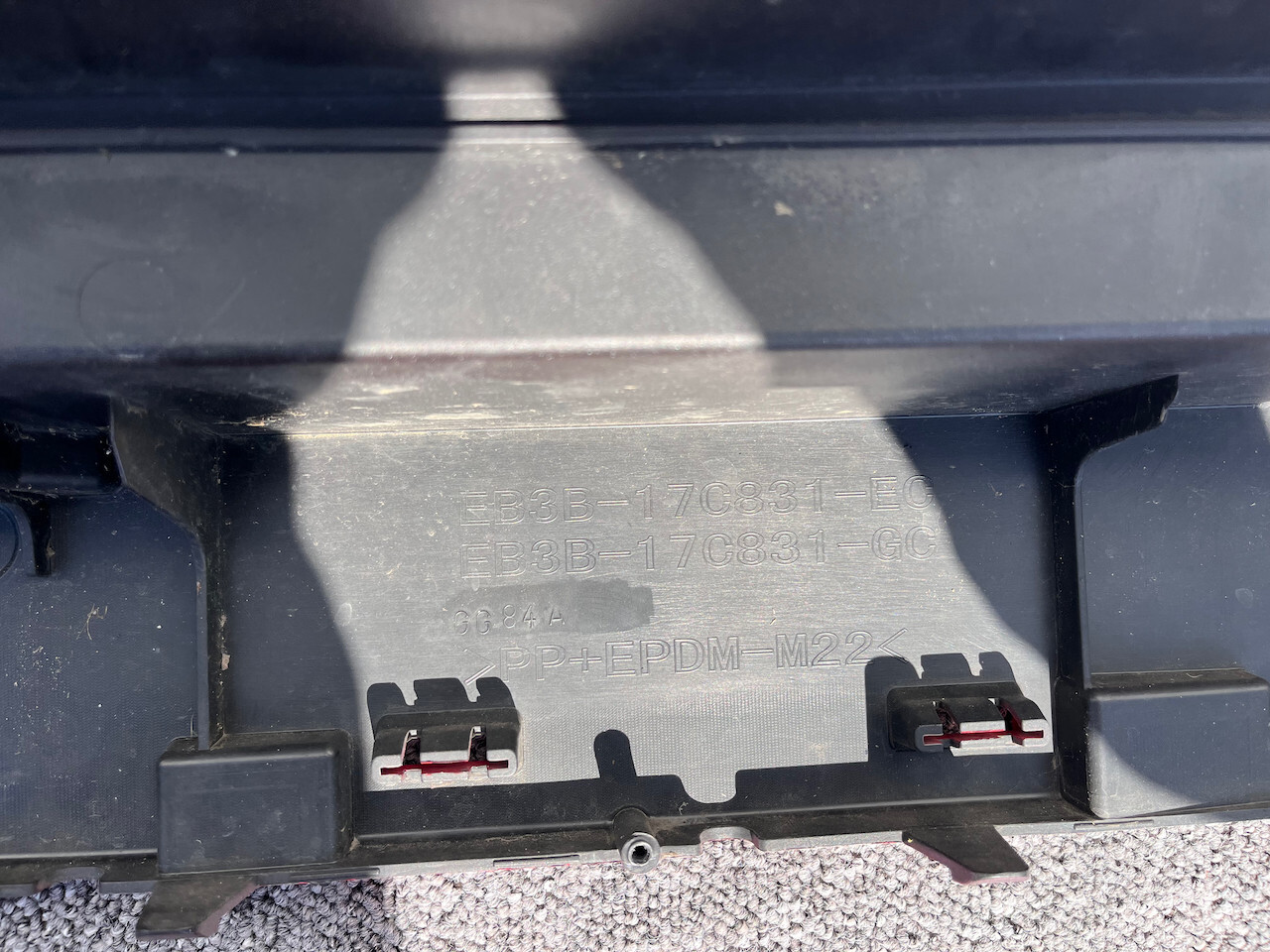 Ford Ranger Wildtrack Mk5 Lift 2016-2019 Front Bumper No Pdc Genuine [f667]