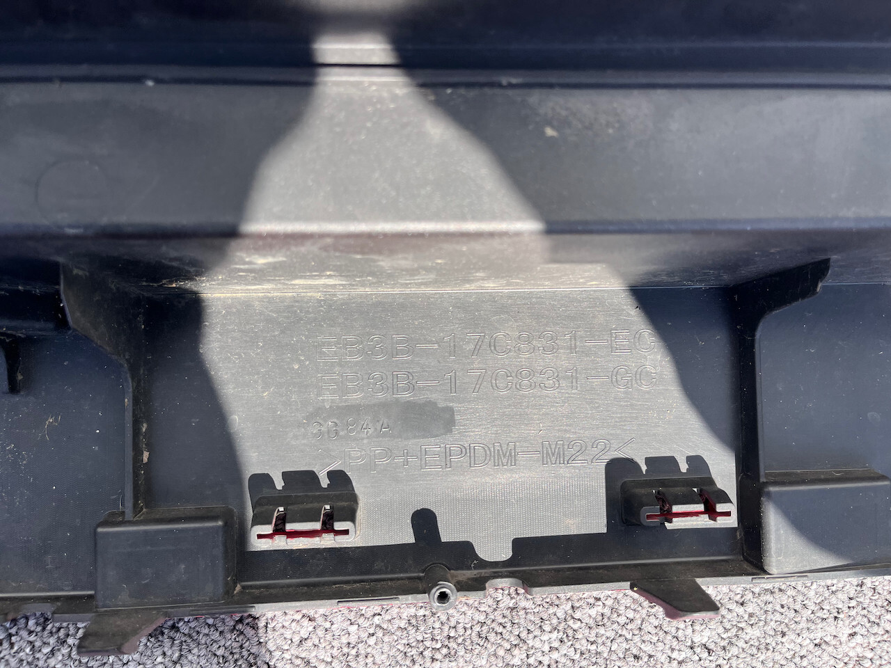 Ford Ranger Wildtrack Mk5 Lift 2016-2019 Front Bumper No Pdc Genuine [f667]