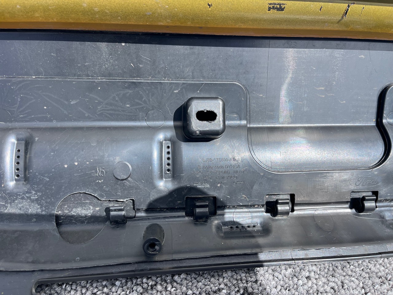 Mustang Mach-e Standard Basic Suv 2020-2025 Rear Bumper Pdc Genuine [f698]