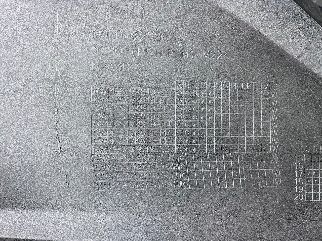 Ford Kuga St Line Mk2 Lift 2017-2020 Front Bumper 4 Pdc No Jets Genuine [f715]