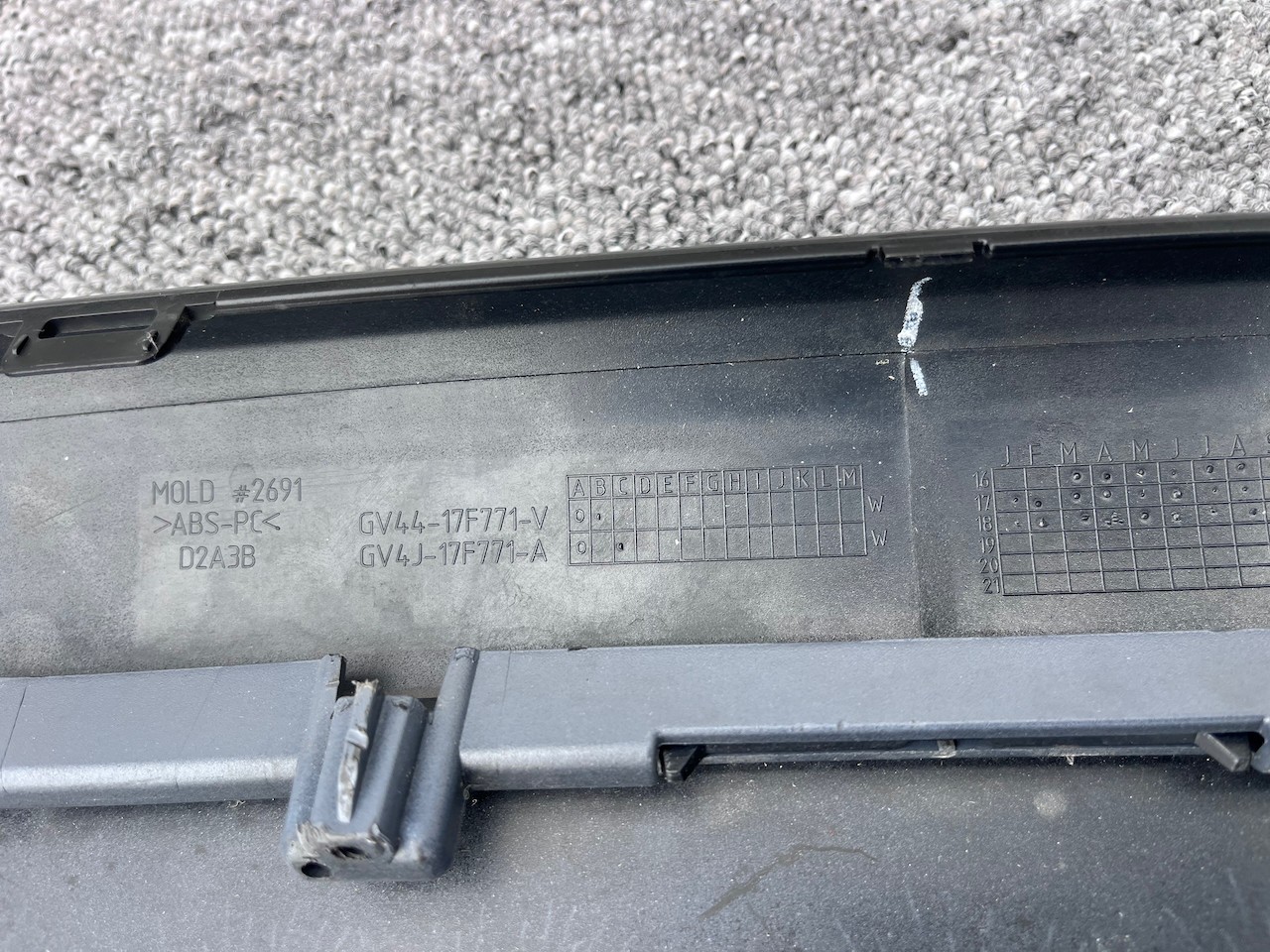 Ford Kuga St Line Mk2 Lift 2017-2020 Front Bumper 4 Pdc No Jets Genuine [f715]