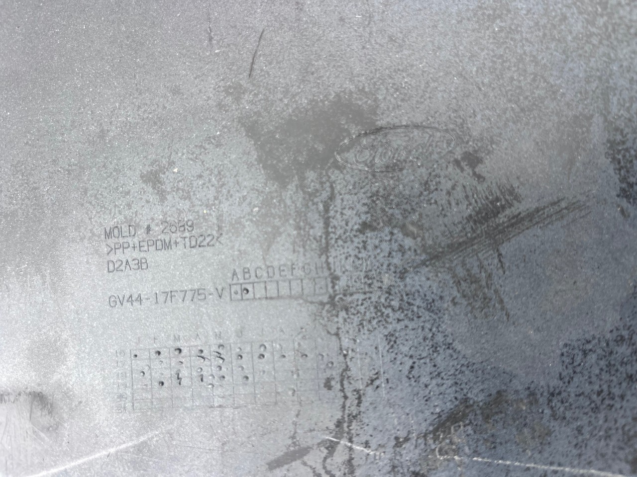 Ford Kuga St Line Mk2 Lift 2017-2020 Front Bumper 4 Pdc No Jets Genuine [f715]