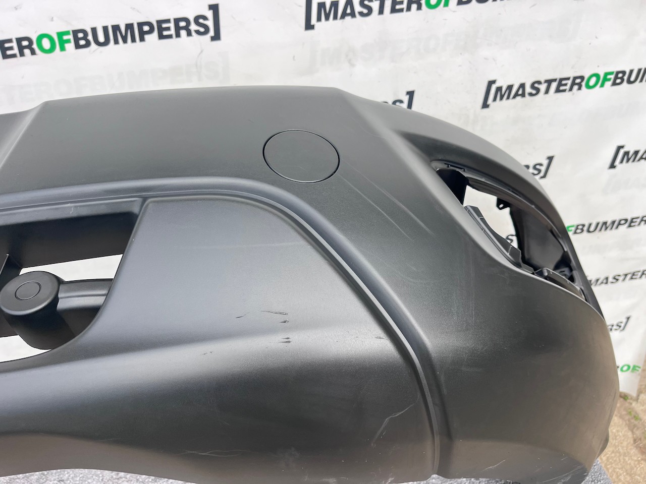 Ford Transit Van Mk8 2018-on Front Bumper Textured No Pdc Genuine [f749]