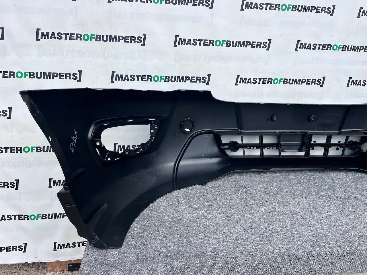 Ford Transit Van Mk8 2018-on Front Bumper Textured No Pdc Genuine [f749]