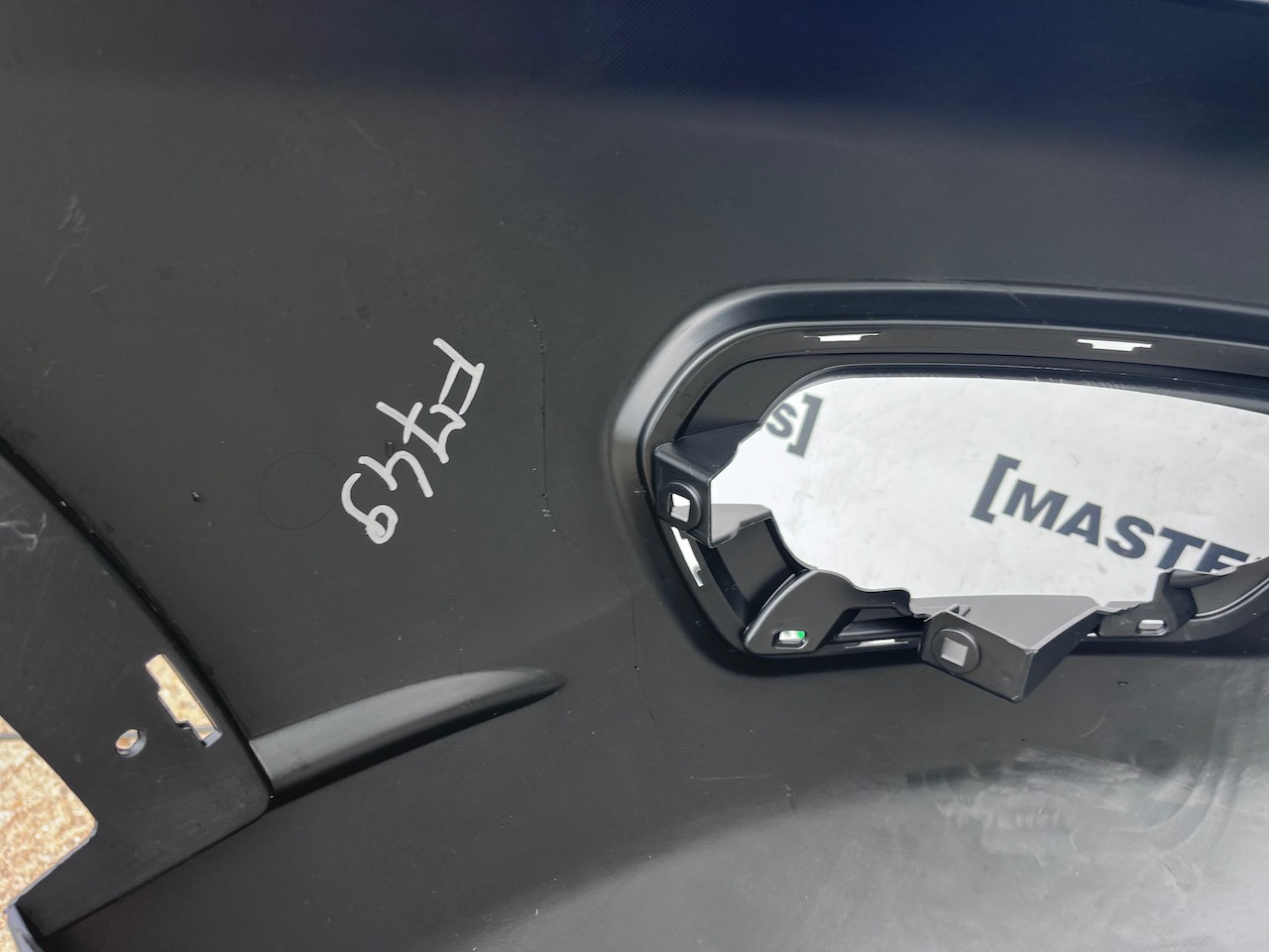 Ford Transit Van Mk8 2018-on Front Bumper Textured No Pdc Genuine [f749]