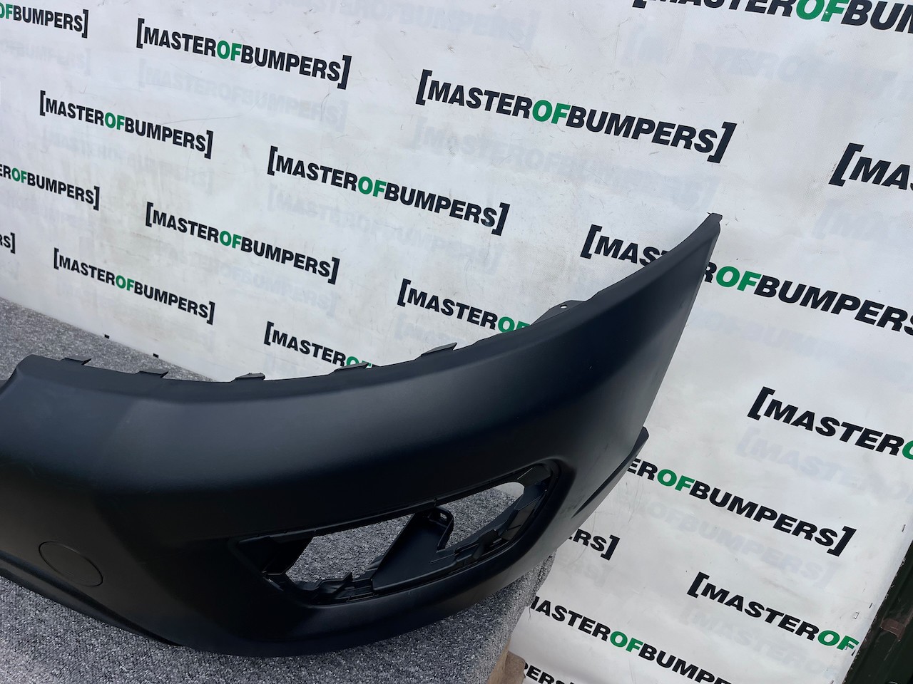 Ford Transit Van Mk8 2018-on Front Bumper Textured No Pdc Genuine [f749]