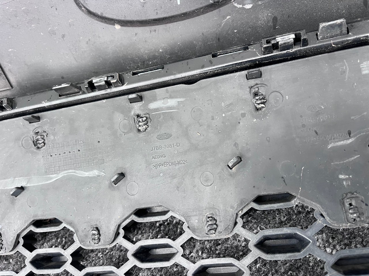 Ford Ka+ Ka Plus Zetec Mk2 Lift 2018-2020 Front Bumper Genuine [f782]