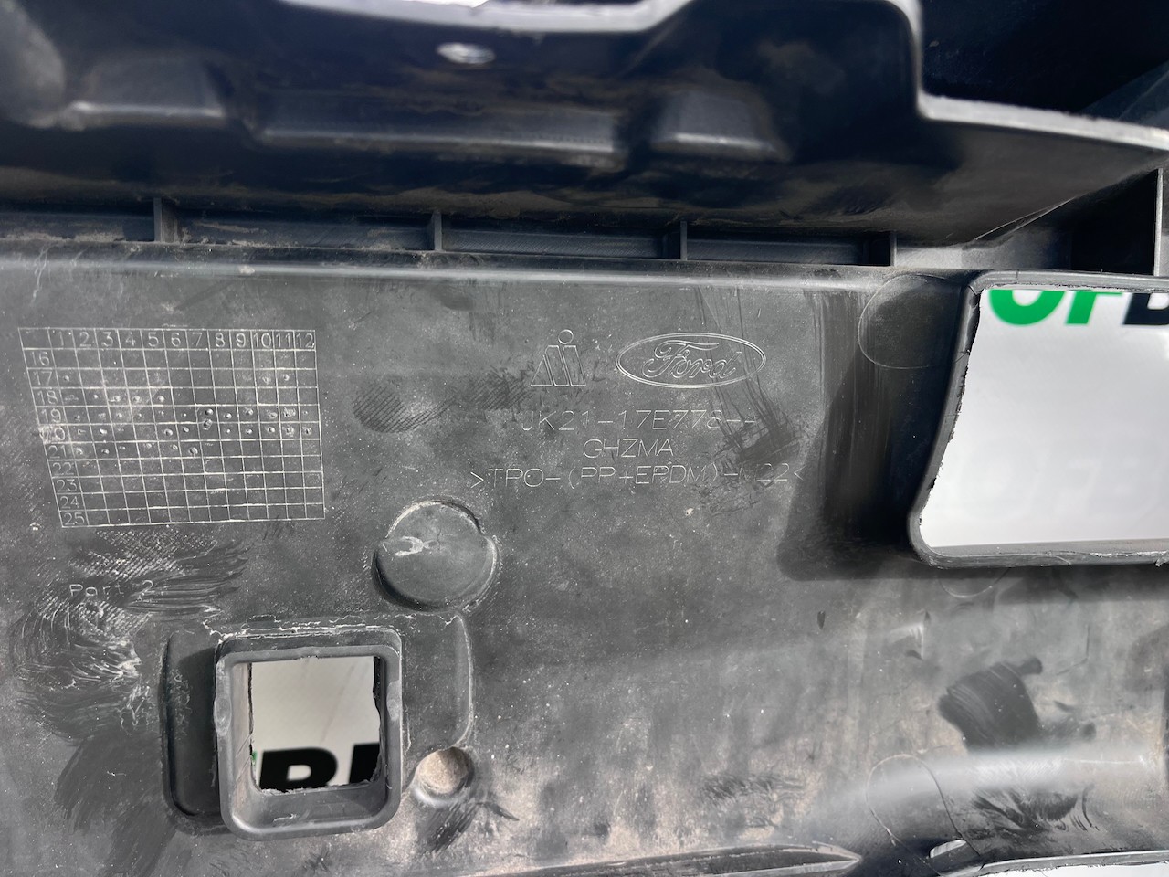 Ford Transit Custom Limited 2018-2023 Front Bumper 4 Pdc Genuine [f792]