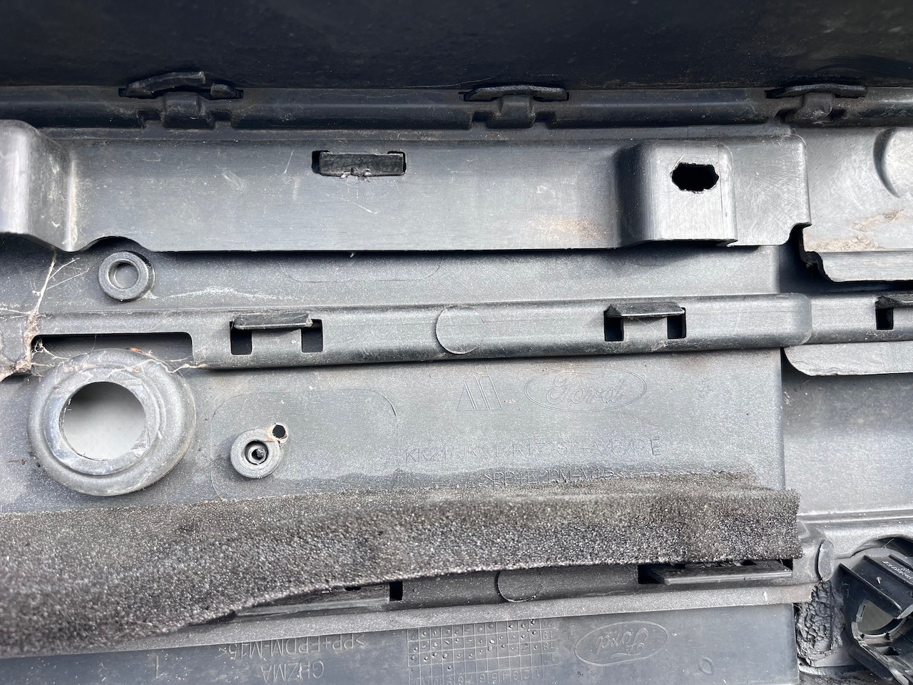 Ford Transit Custom Limited 2018-2023 Front Bumper 4 Pdc Genuine [f792]