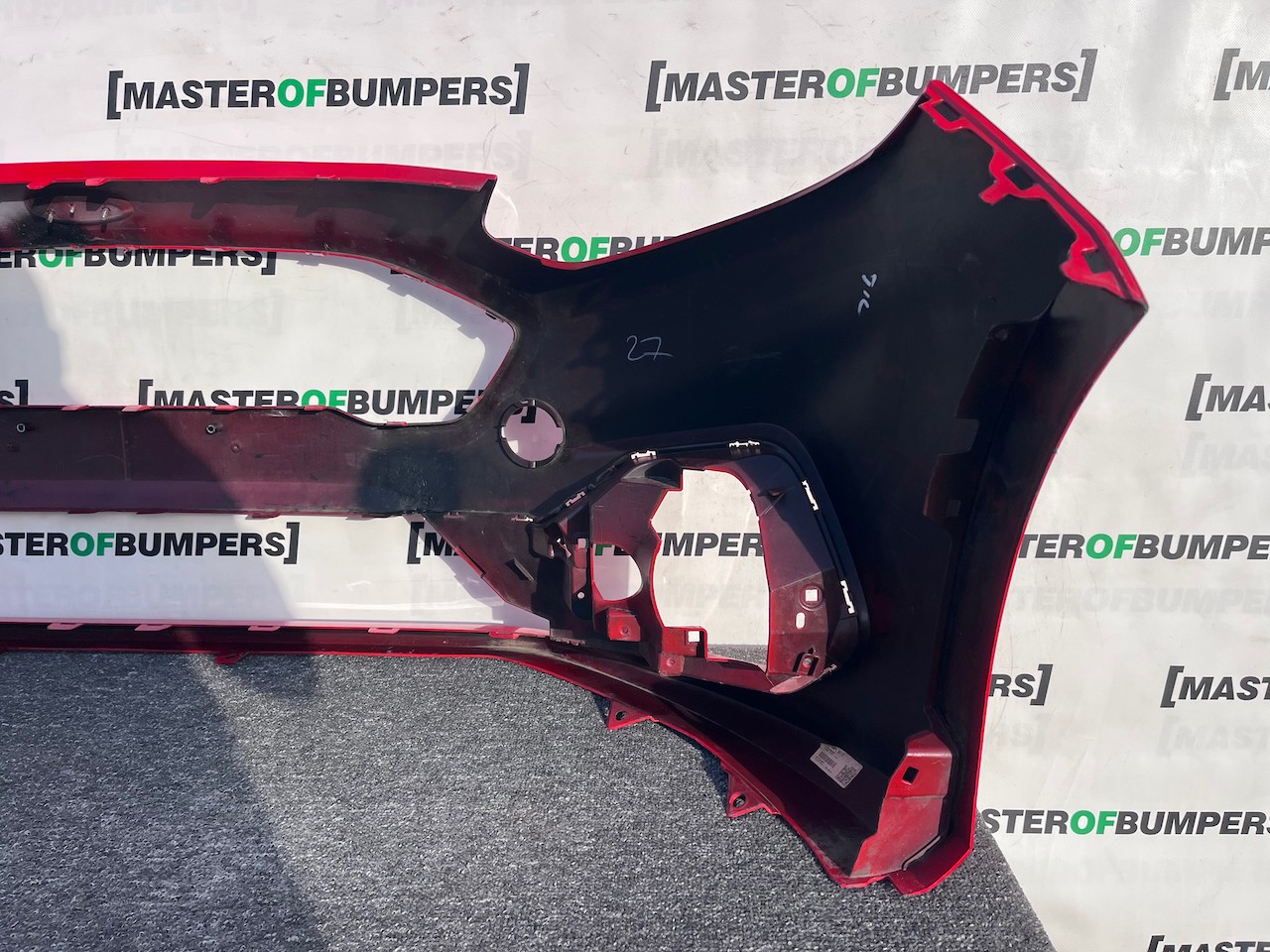 Ford Fiesta St Line Mk10 Hatchback 2017-2021 Front Bumper No Pdc Genuine [f794]