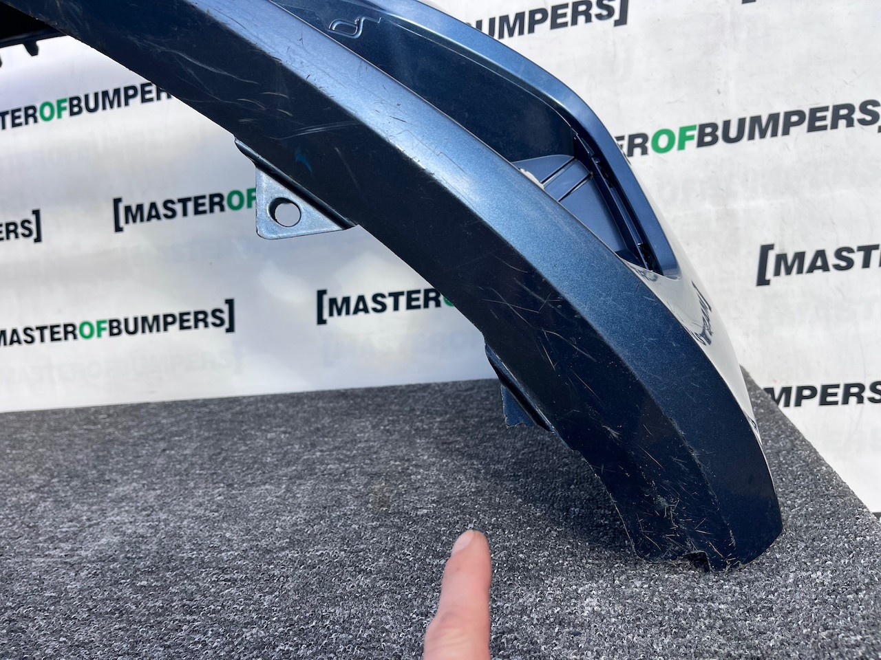 Ford Fiesta St Line Mk10 Hatchback 2017-2021 Front Bumper No Pdc Genuine [f793]