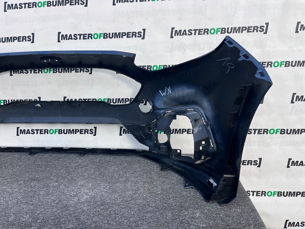 Ford Fiesta St Line Mk10 Hatchback 2017-2021 Front Bumper No Pdc Genuine [f793]