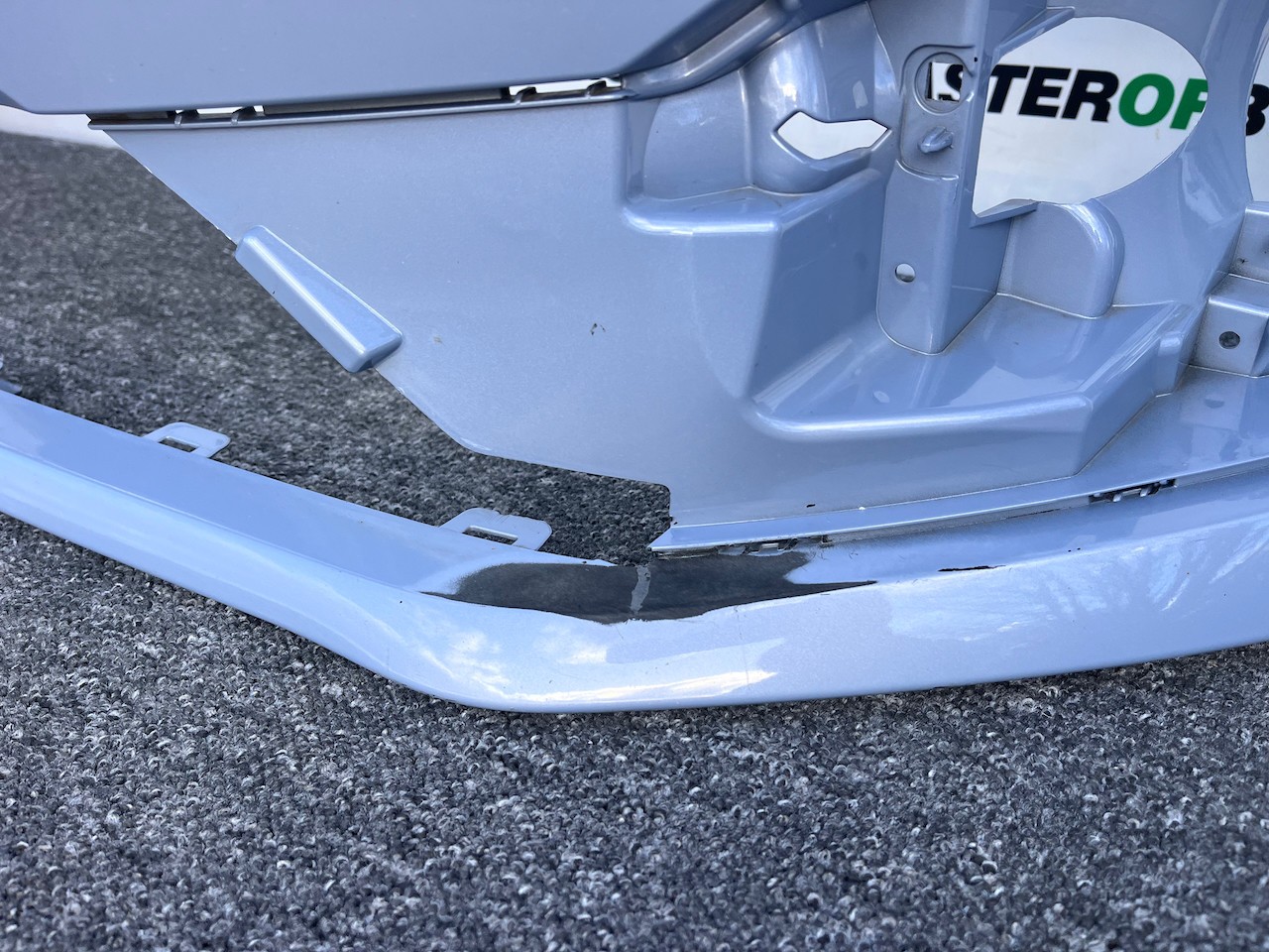 Ford Fiesta St Line Mk10 Hatchback 2017-2021 Front Bumper No Pdc Genuine [f802]