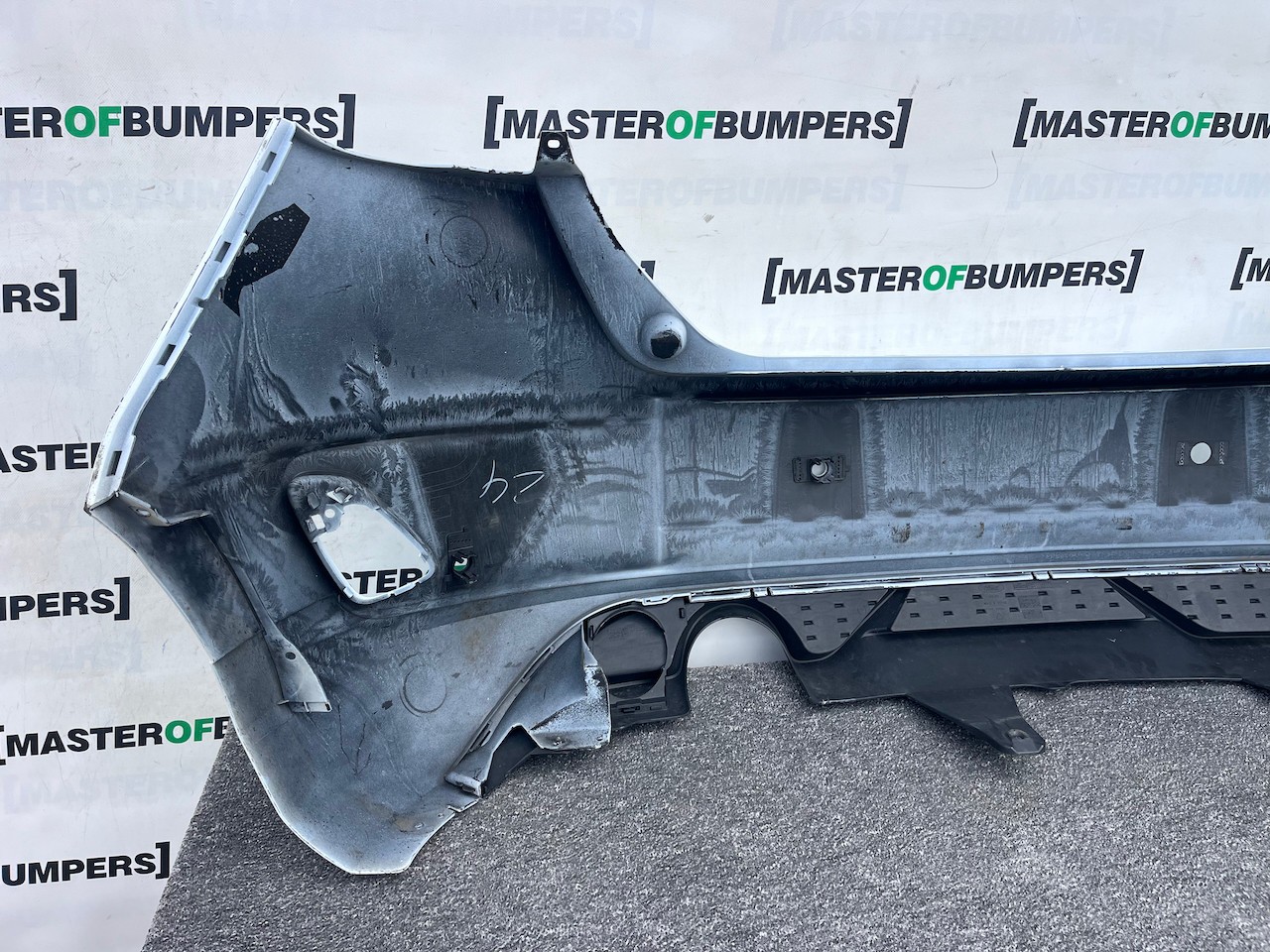 Ford Fiesta St Line Mk8 Hatchback 2017-2022 Rear Bumper 4 Pdc Genuine [f834]