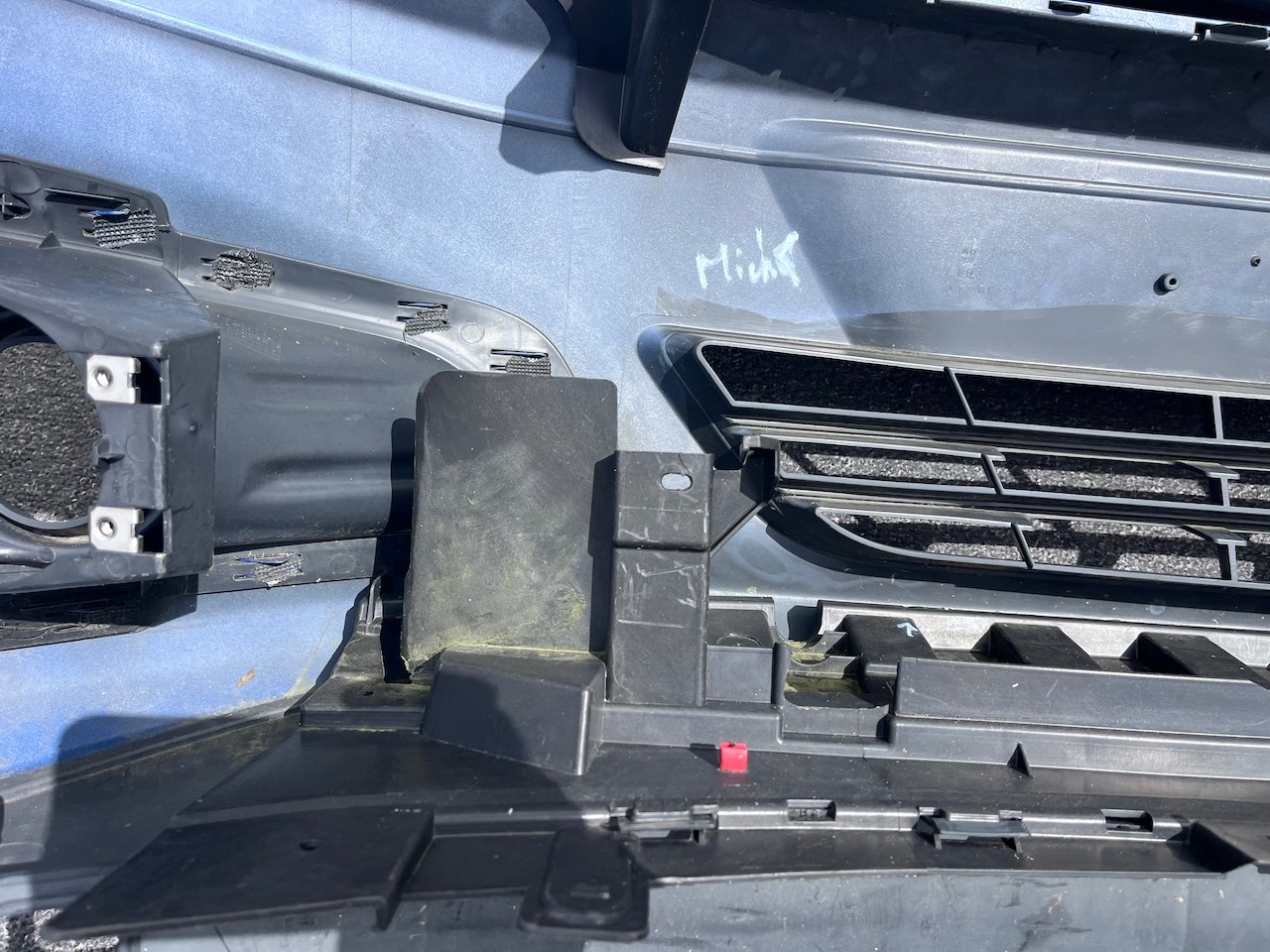 Ford Transit Courier Van 2013-2016 Front Bumper No Pdc Genuine [f852]