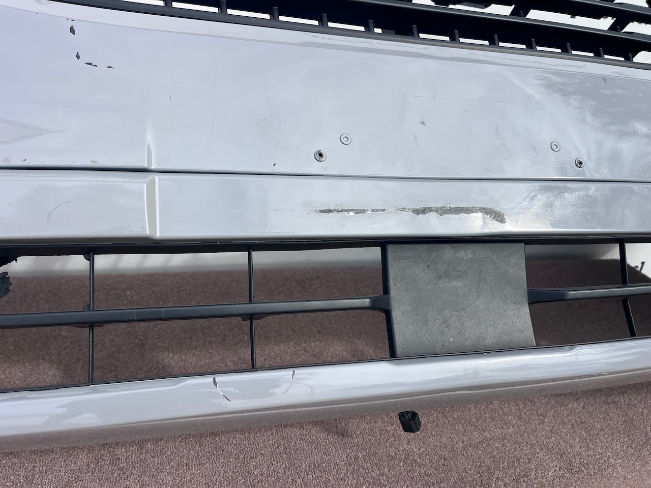 Ford Transit Custom Hybrid Van 2024-2027 Front Bumper 4 Pdc Genuine [f908]