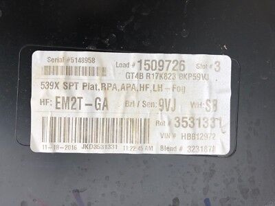 Ford Edge Sport Mk2 2015-2018 Rear Bumper 6 Pdc Genuine [f318]