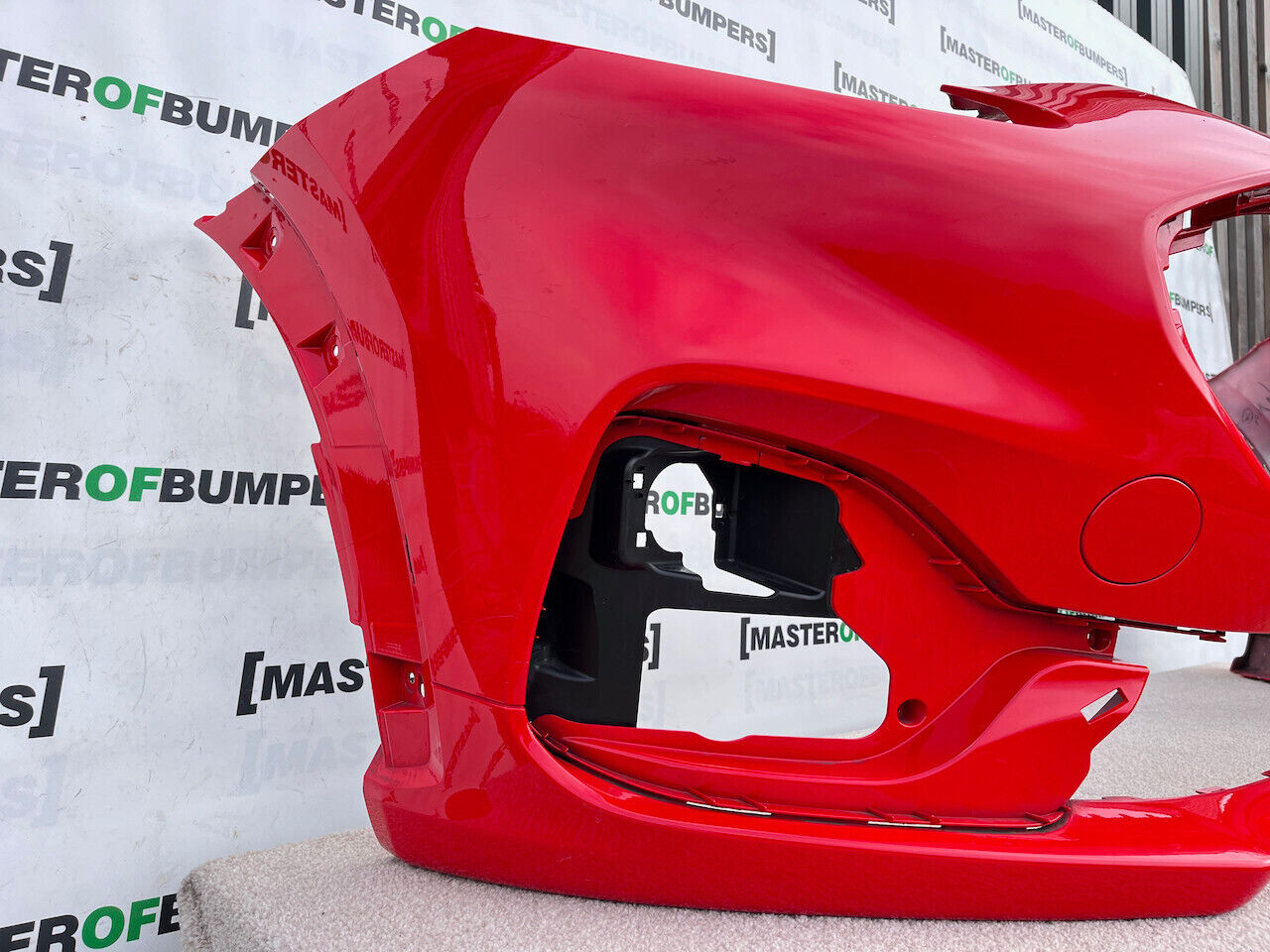 Ford Puma St Line Phev Mk3 2019-on Front Bumper Red No Pdc Genuine [f203]