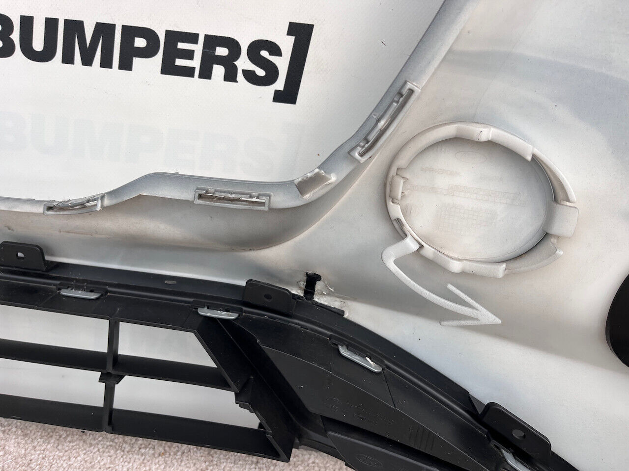 Ford Puma Mhev Ecoboost Titaniumk3 2019-on Front Bumper No Pdc Genuine [f344]