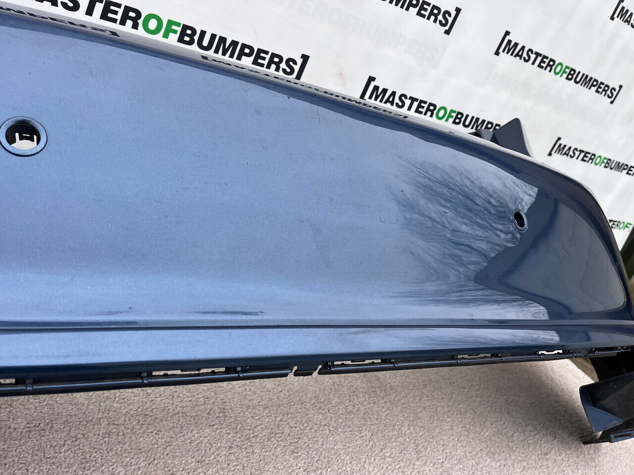 Ford Fiesta St Lin Zetec S Mk7 2017-2021 Rear Bumper 4 Pdc Genuine [f377]