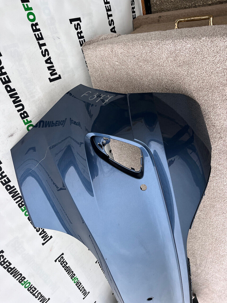 Ford Fiesta St Lin Zetec S Mk7 2017-2021 Rear Bumper 4 Pdc Genuine [f377]