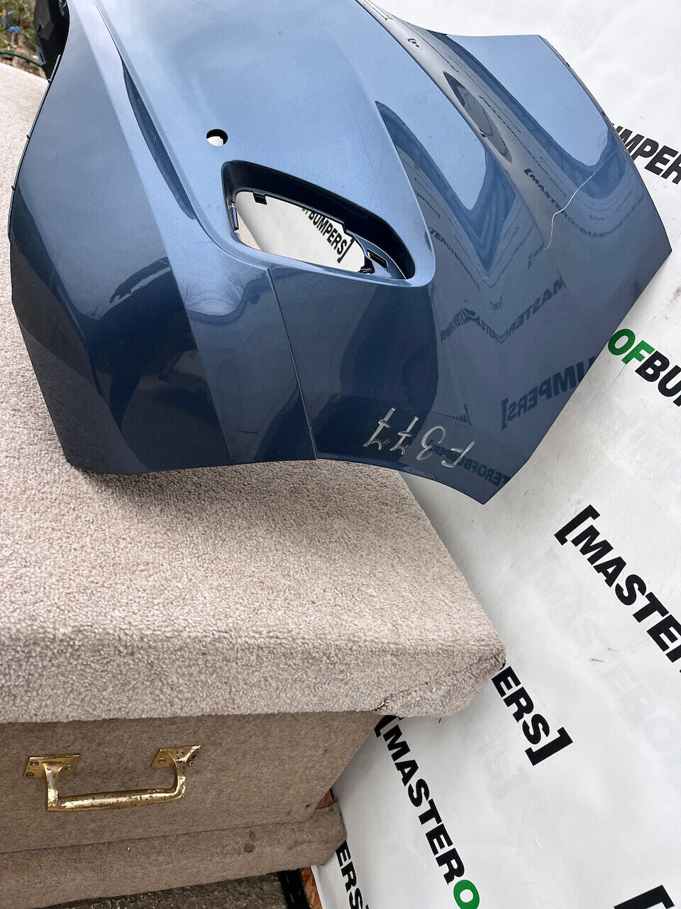 Ford Fiesta St Lin Zetec S Mk7 2017-2021 Rear Bumper 4 Pdc Genuine [f377]