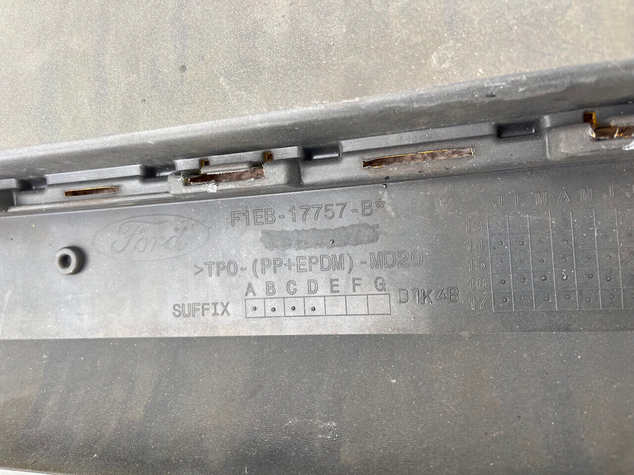 Ford Focus St Mk3 Facelift 2014-2018 Front Bumper + Jets Genuine [f488]