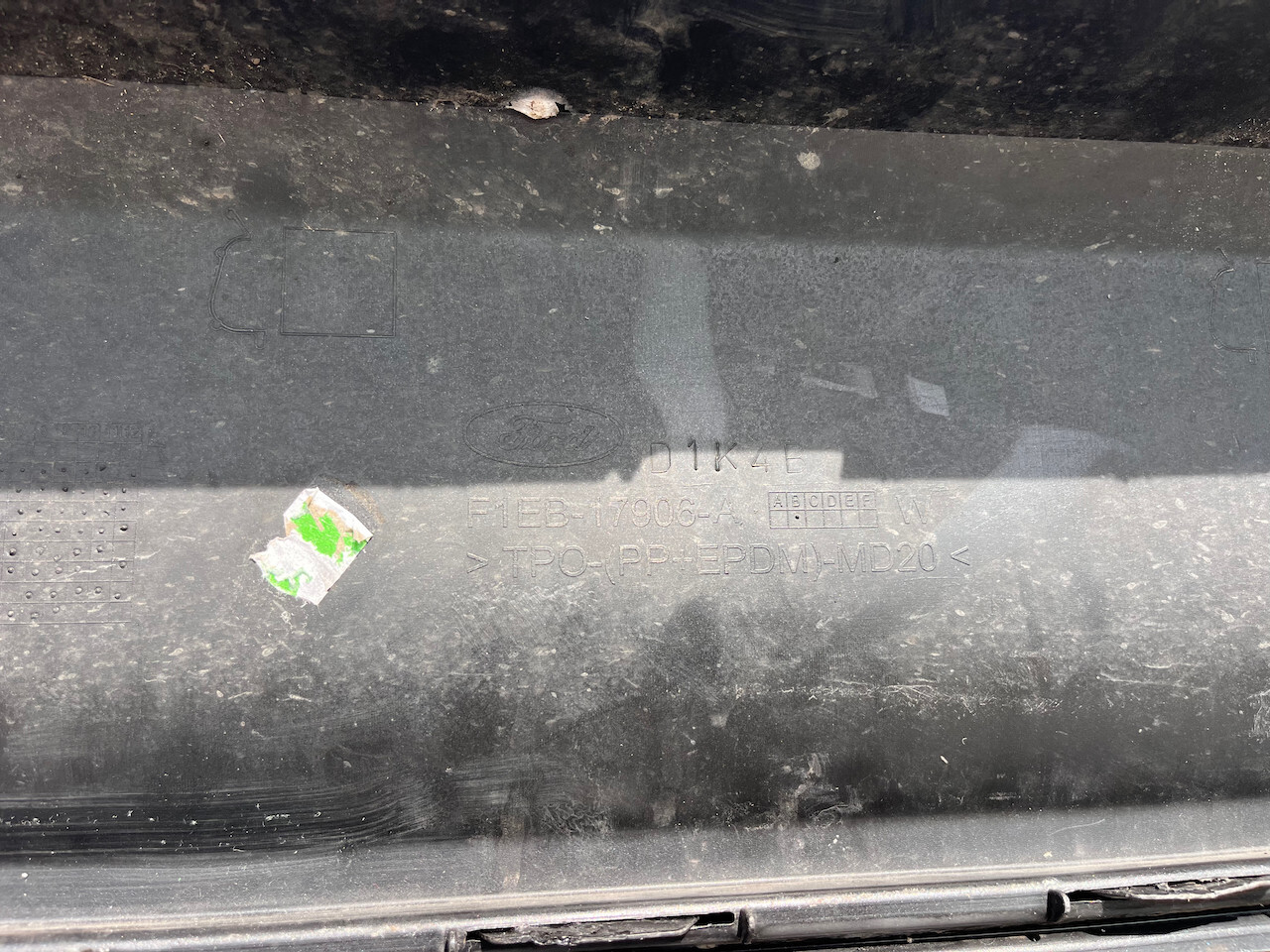 Ford Focus Zetec S Titanium St Line 2015-2017 Rear Bumper No Pdc Genuine [f560]