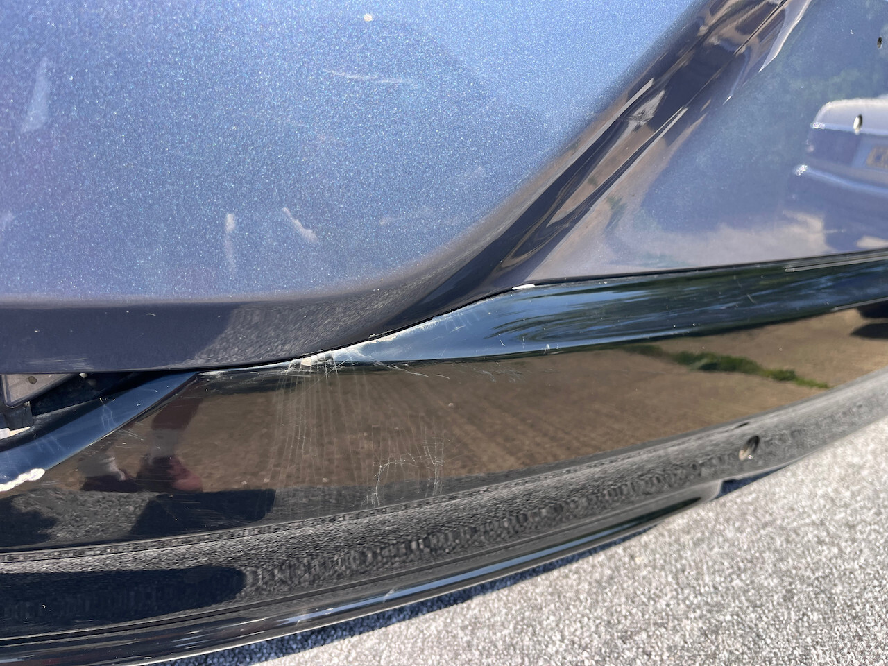 Mustang Mach-e Suv 2019-2023 Rear Bumper Grey 6 Pdc Genuine [f657]