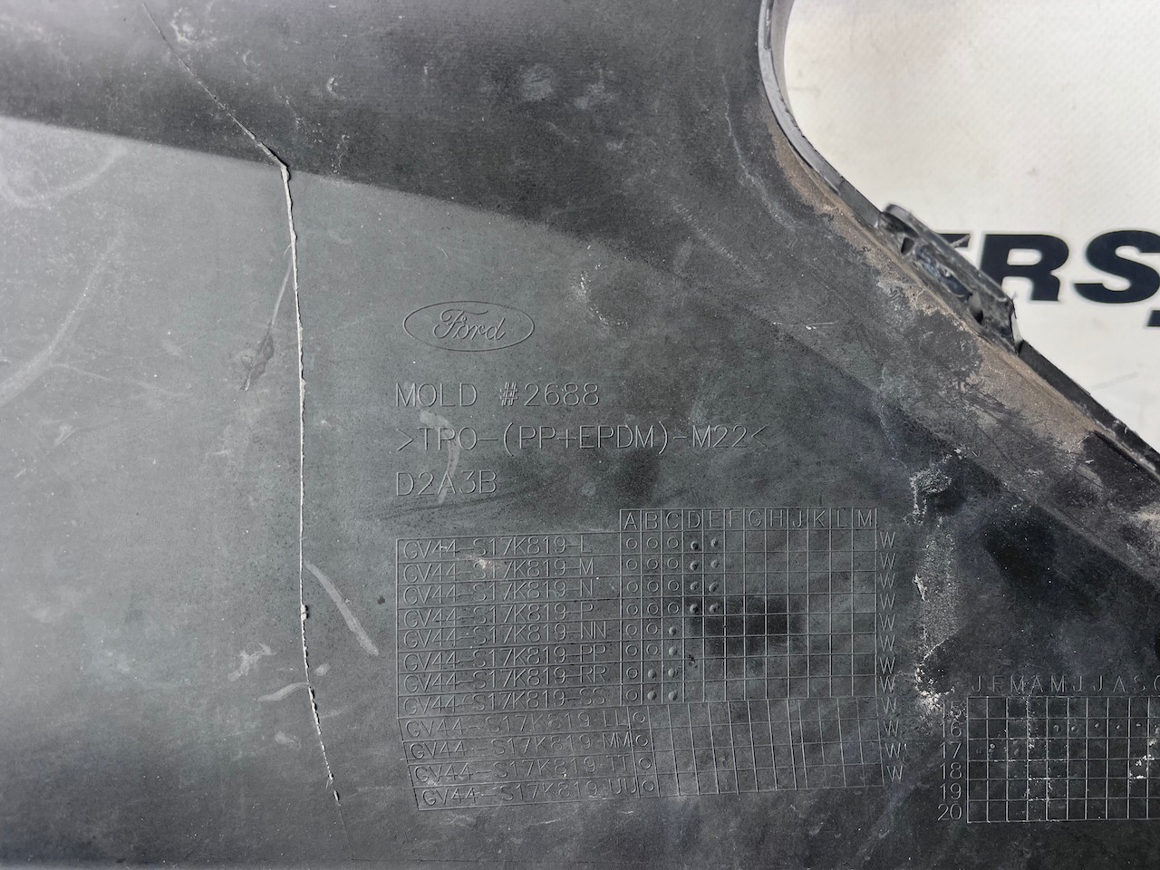 Ford Kuga St Line Mk2 Lift 2017-2020 Front Bumper 4 Pdc + Jets Genuine [f720]