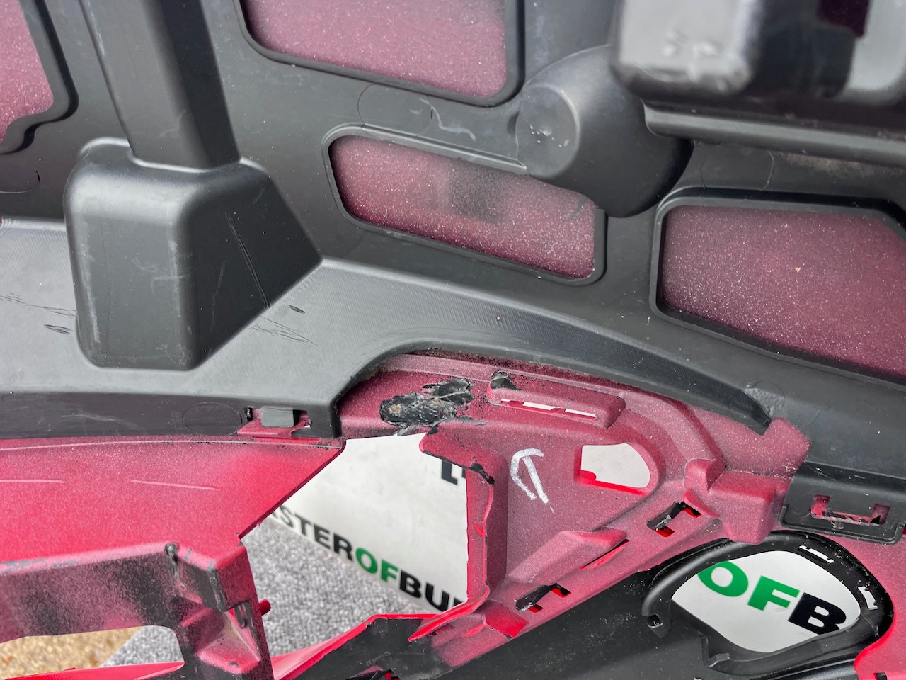 Ford Transit Custom Limited Active 2018-2023 Front Bumper 4 Pdc Genuine [f738]