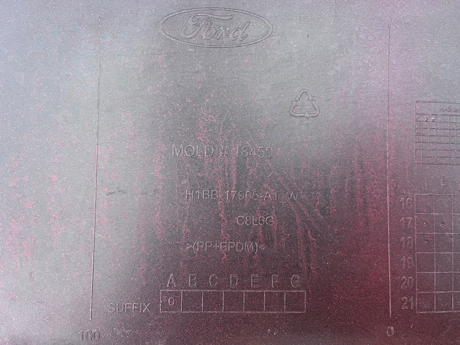 Ford Fiesta St Line Mk8 2017-2024 Rear Bumper No Pdc Genuine [f770]