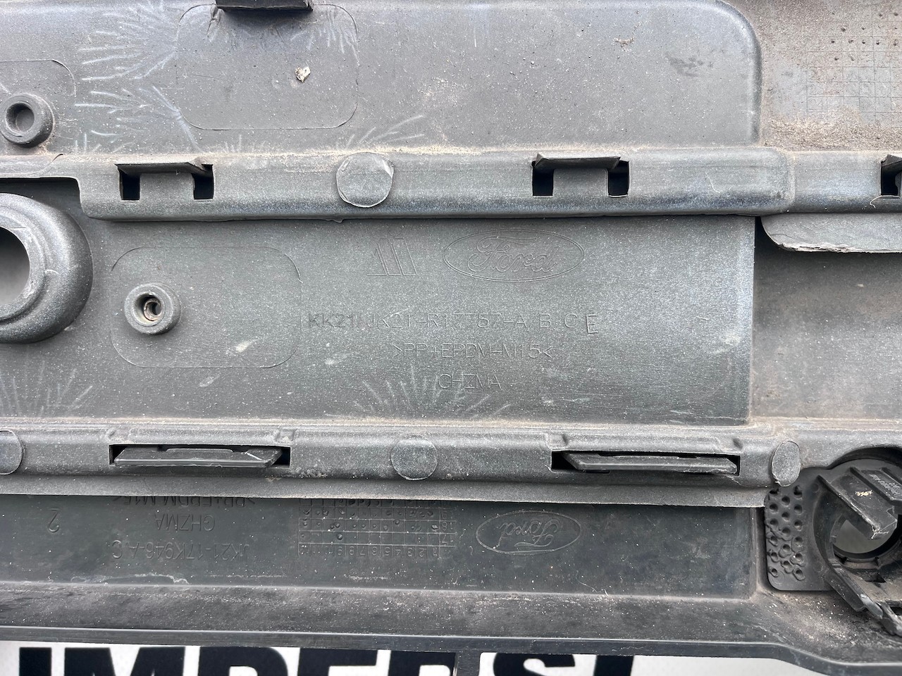 Ford Transit Custom Limited 2018-2023 Front Bumper 4 Pdc Genuine [f801]