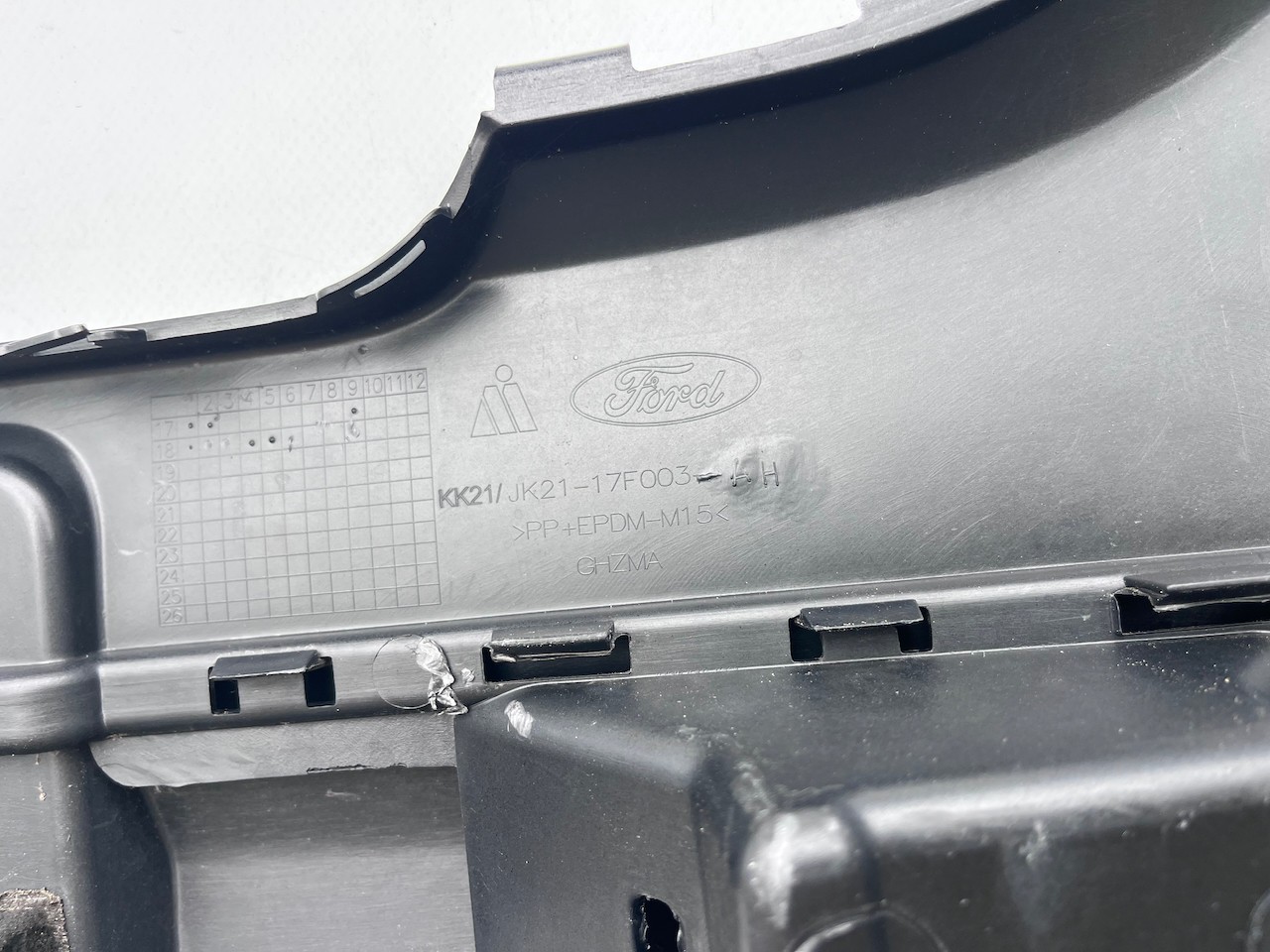 Ford Transit Custom Active Limited 2018-2023 Front Bumper 4 Pdc Genuine [f728]