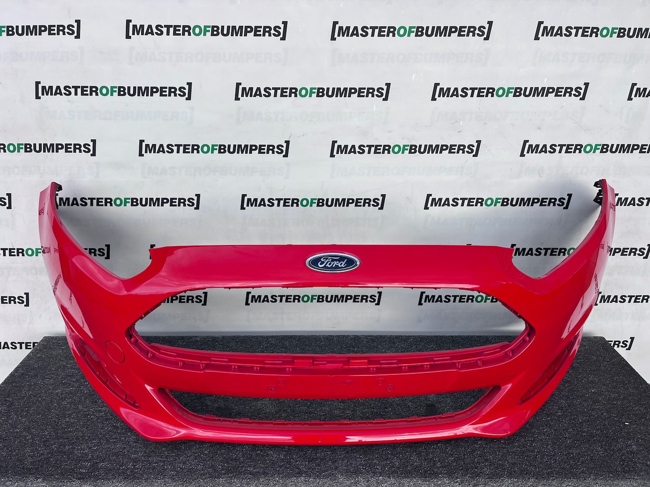 Ford Fiesta Titanium Mk9 Hatchback 2012-2016 Front Bumper No Pdc Genuine [f812]