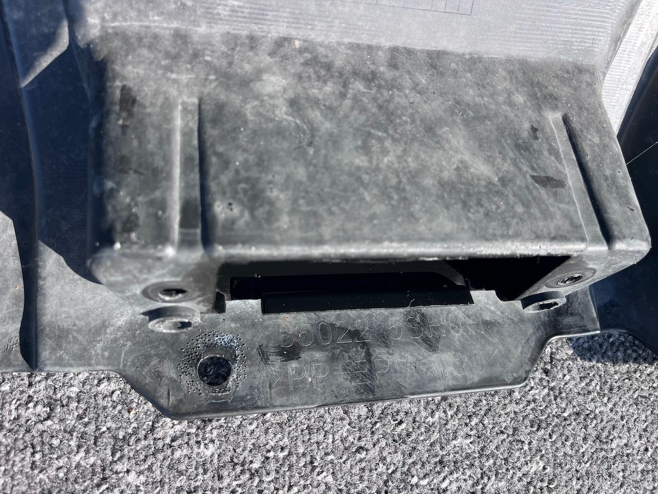 Nissan Leaf Tekna N-connecta Mk2 2017-2022 Rear Bumper 4 Pdc Genuine [l682]