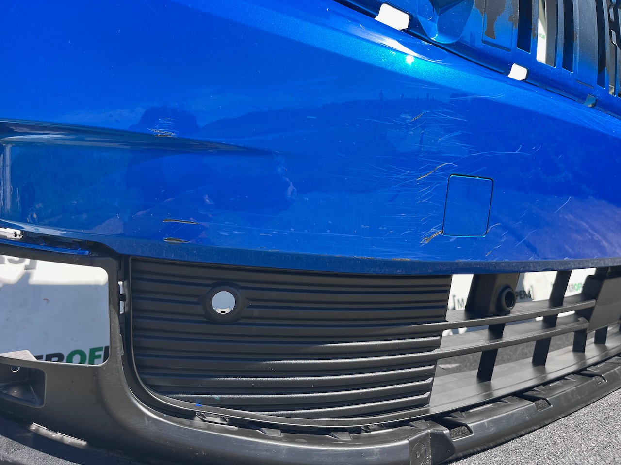 Ford Explorer Premium Style Ev Suv 2023-2026 Front Bumper Pdc Genuine [f824]