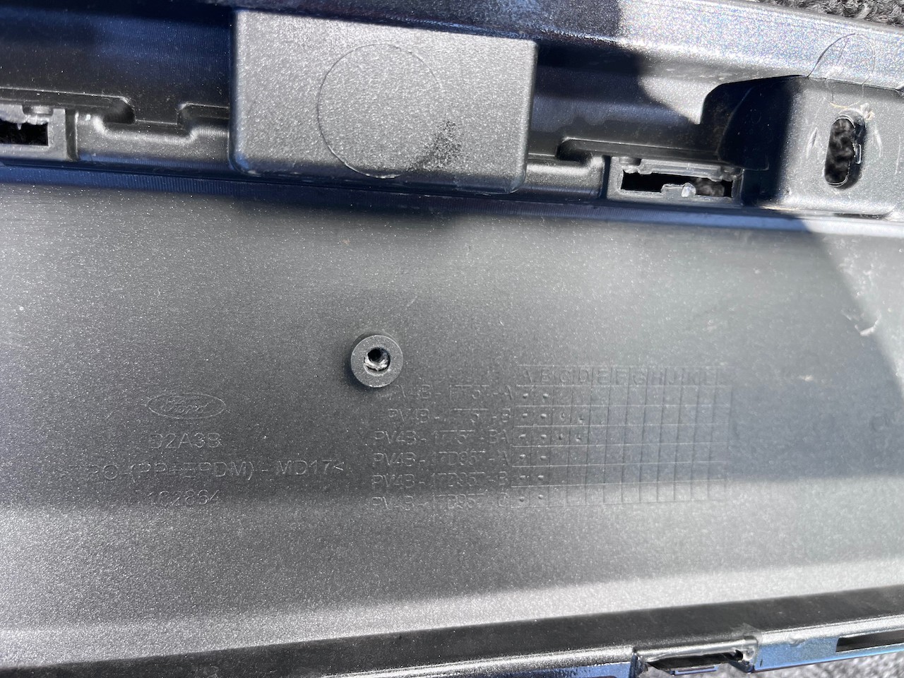 Ford Kuga Titanium Active Mk3 Lift 2024-2027 Front Bumper 6 Pdc Genuine [f827]