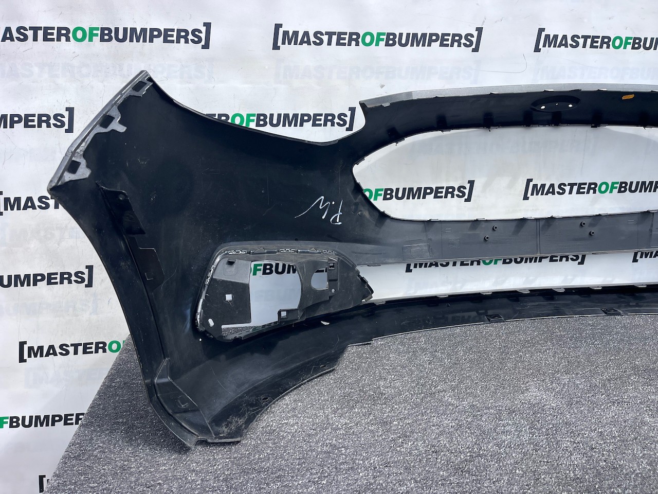 Ford Fiesta Vignale Mk10 Hatchback 2018-2021 Front Bumper No Pdc Genuine [f846]