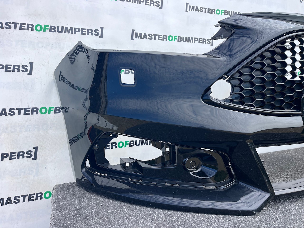 Ford Focus St Mk3 Lift Hatchback 2014-2018 Front Bumper +jets Genuine [f845]