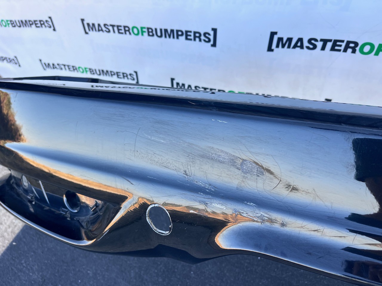 Ford Focus St Mk3 Estate Only 2012-2017 Rear Bumper 4 Pdc Genuine [f889]