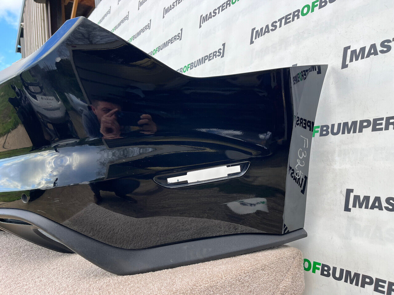 Ford Mustang S550 Shelby 2015-2019 Rear Bumper With Difuser Genuine [f325]