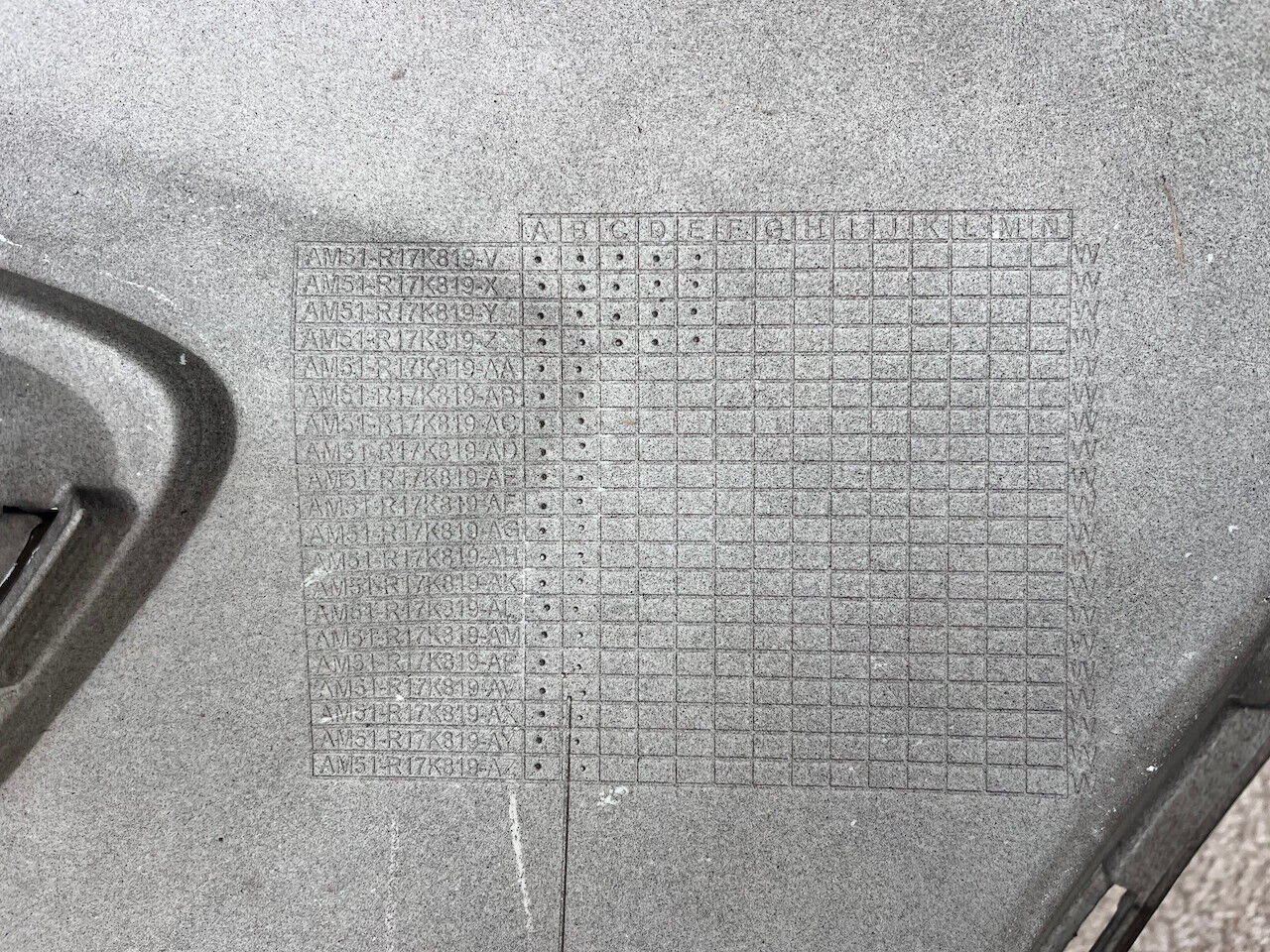 Ford C Max Mk2 2010-2015 Front Bumper Black 6 Pdc Genuine [f378]