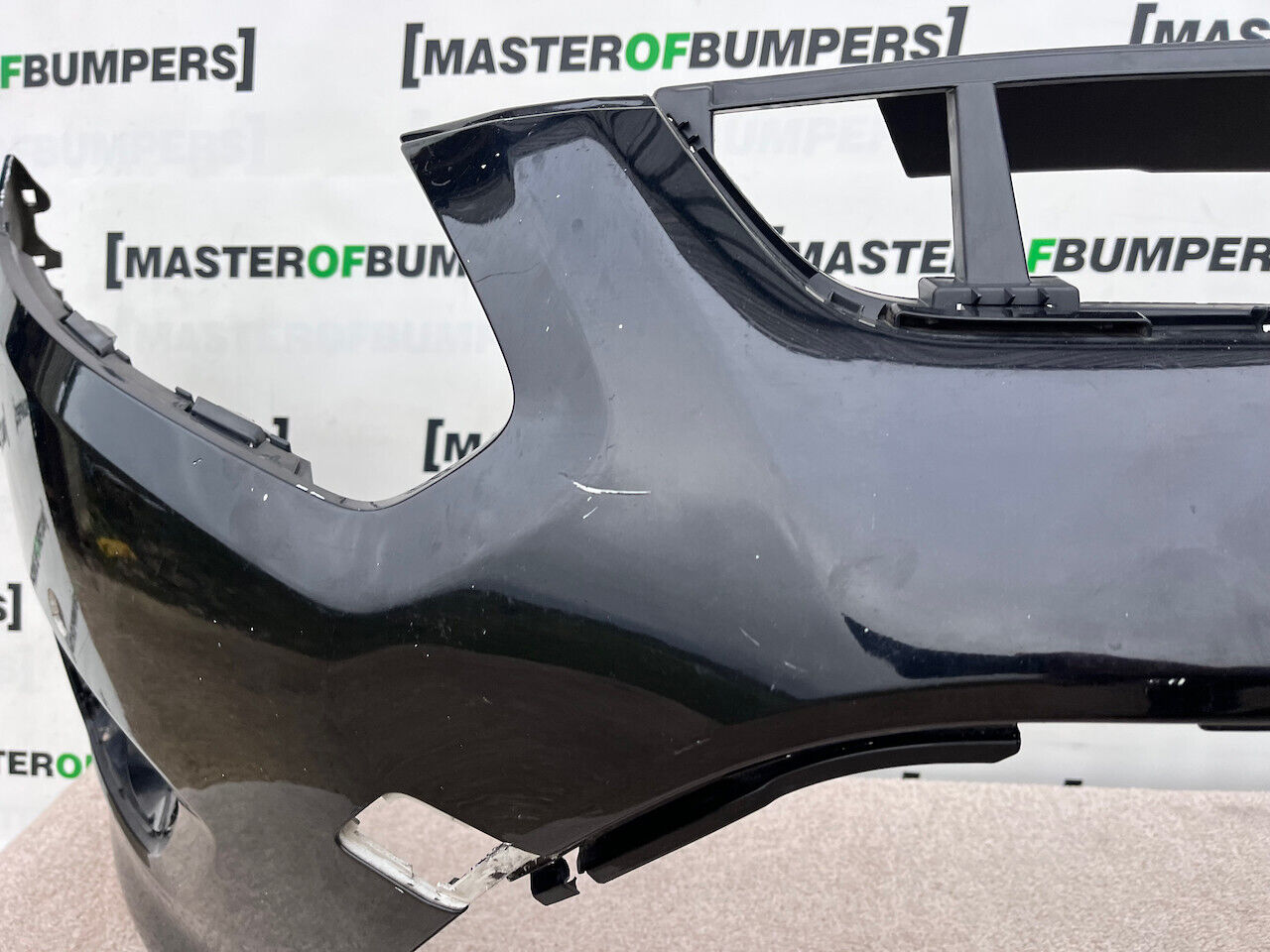 Ford C Max Mk2 2010-2015 Front Bumper Black 6 Pdc Genuine [f378]