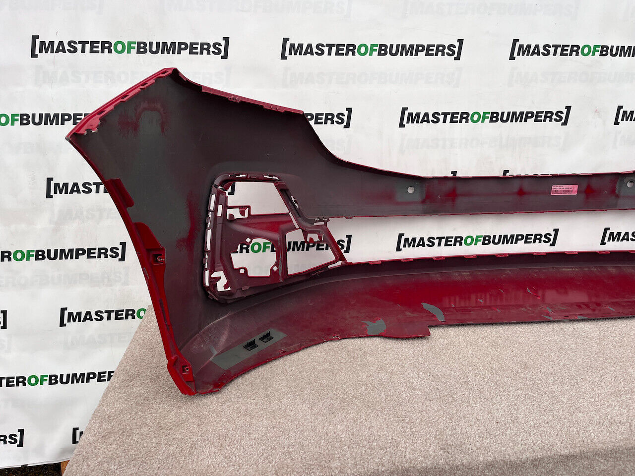 Ford Transit Turneo Titanium 2022-on Front Bumper Red Pdc Genuine [f389]