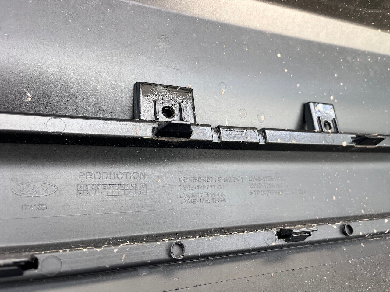 Ford Kuga St Line X Edition 2020-2024 Rear Bumper Black 4 Pdc Genuine [f503]